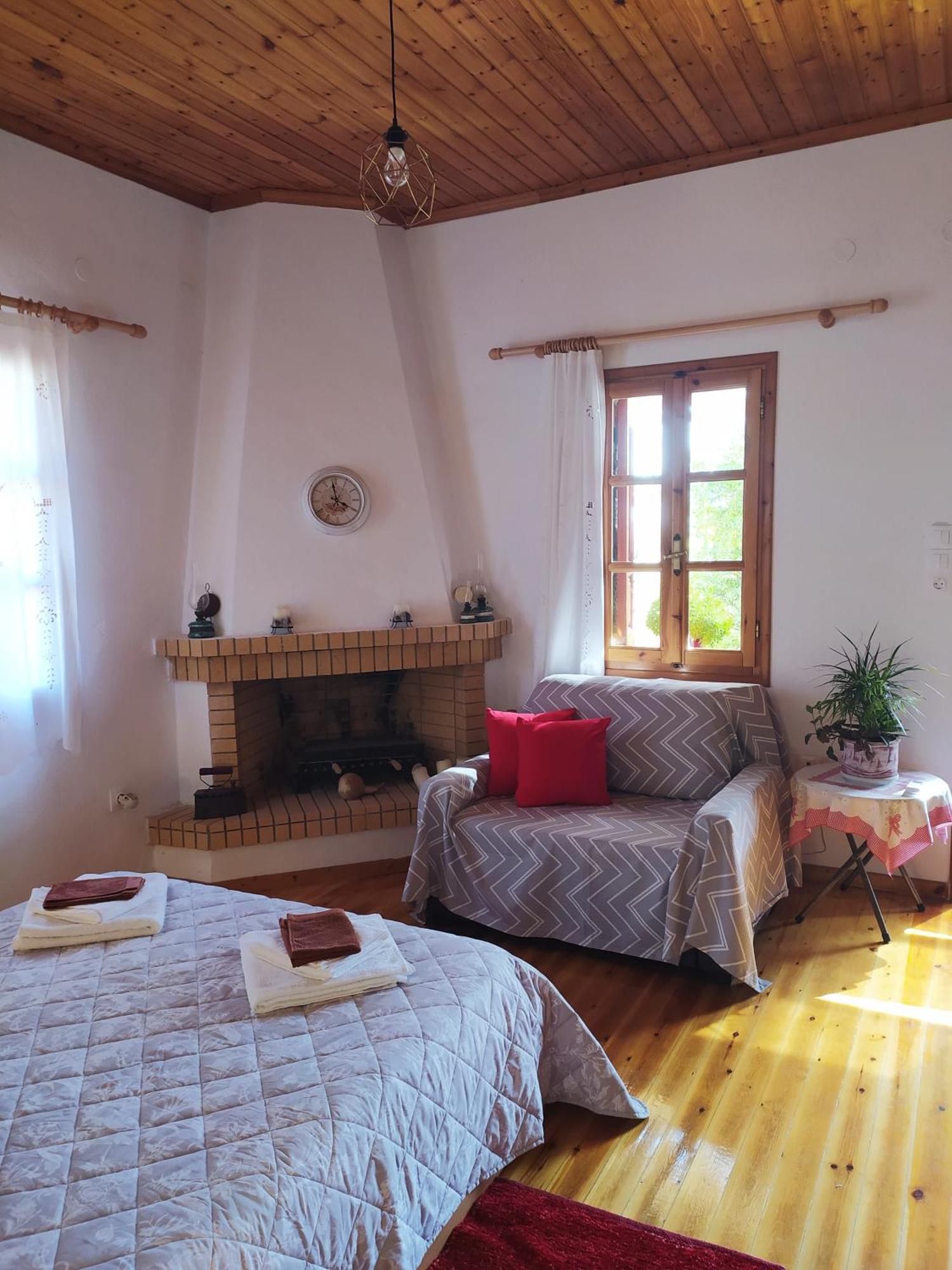 Cozy House With Amazing Sea View Apartment Kaminia  Bagian luar foto