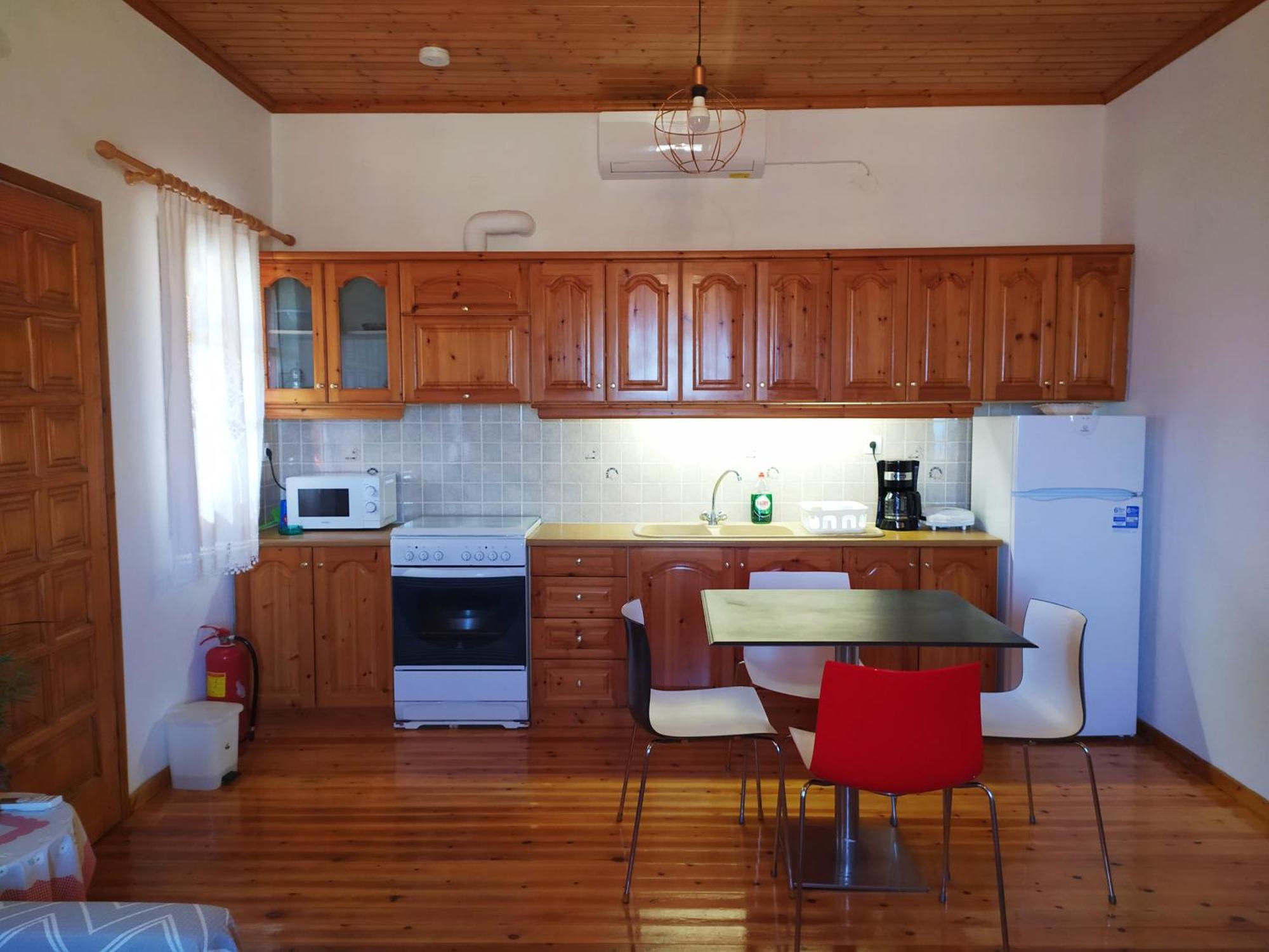 Cozy House With Amazing Sea View Apartment Kaminia  Bagian luar foto
